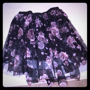 Floral skirt